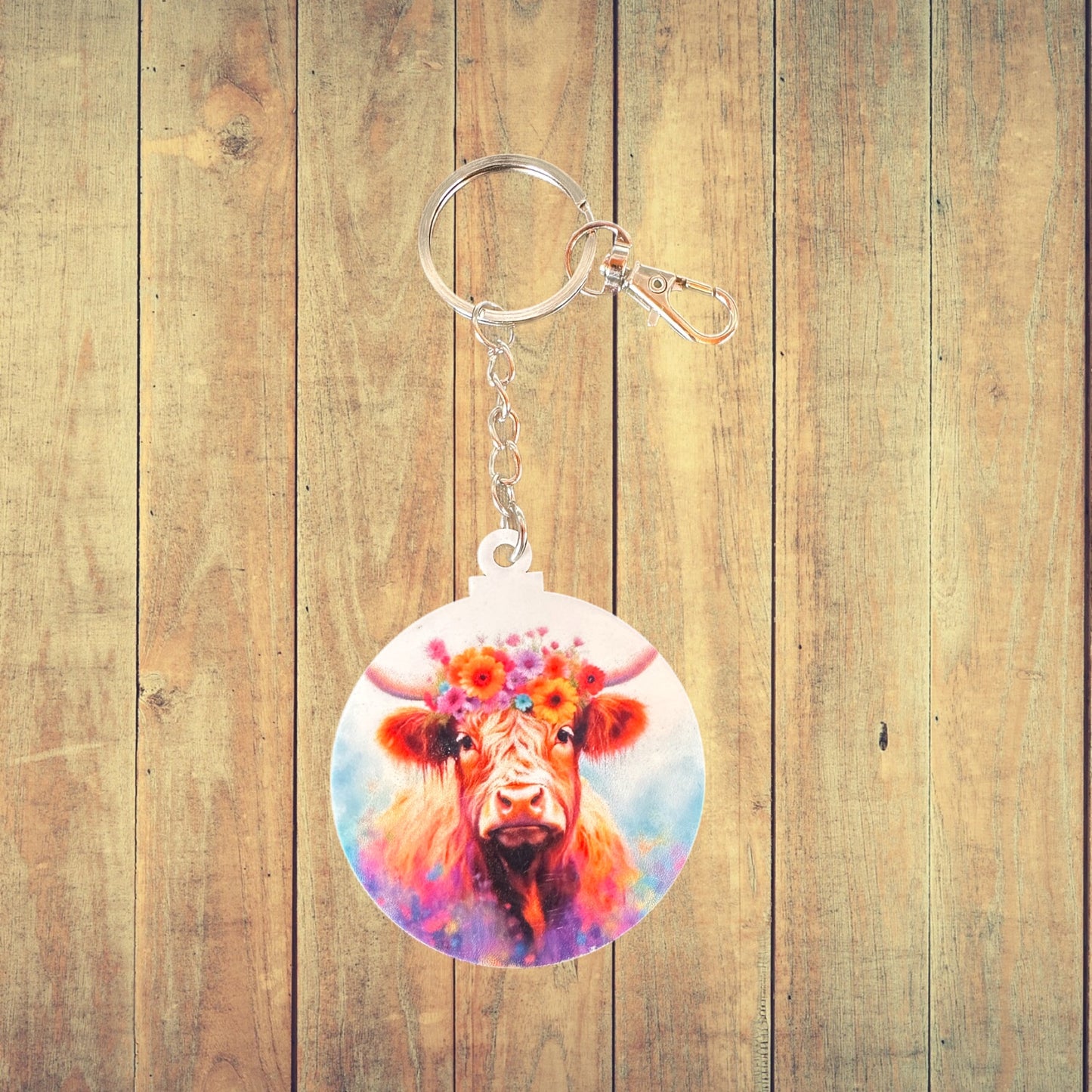 Keyring - Acrylic Highland