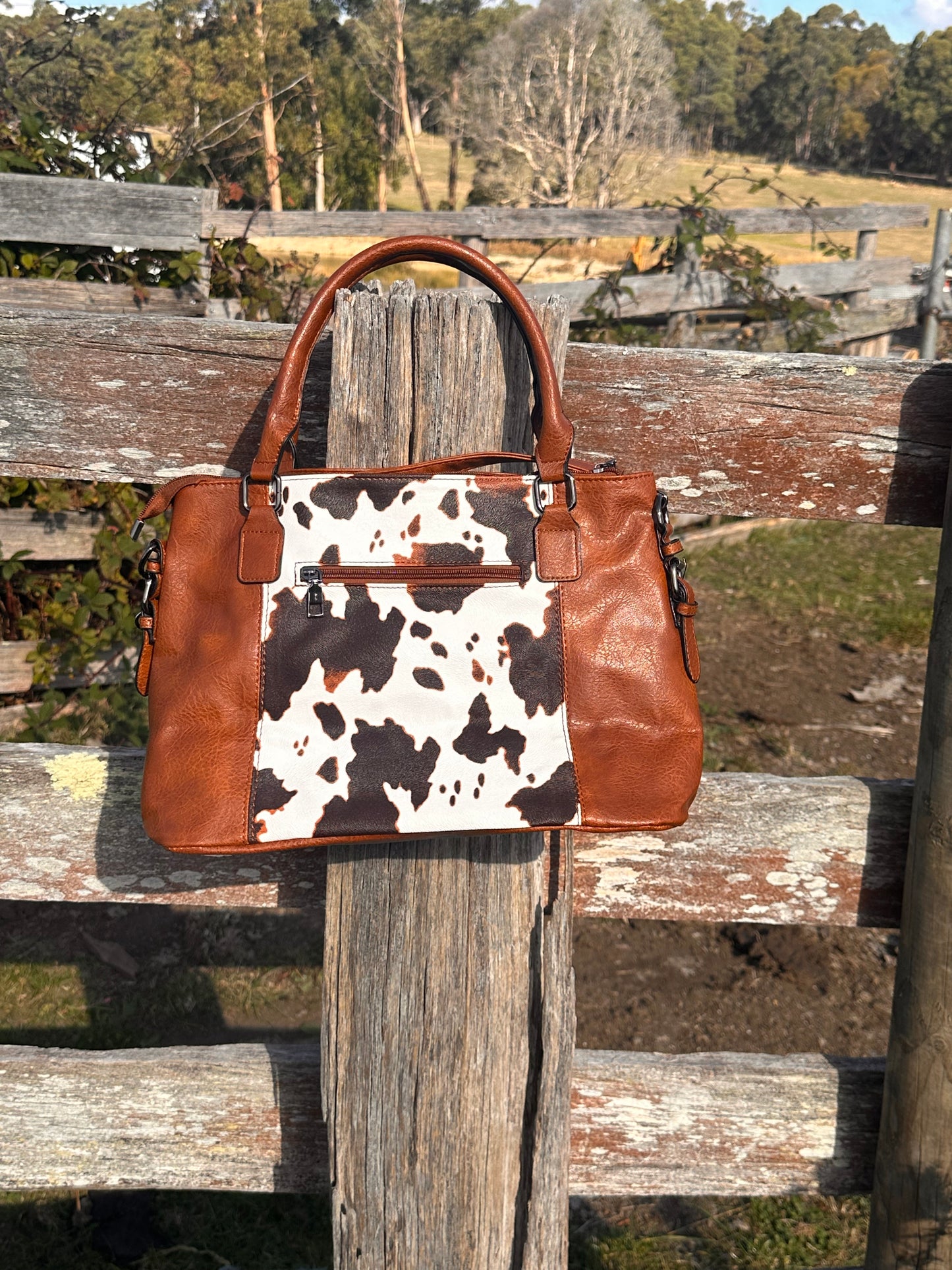 BB’s Country - Cow Print Shoulder Bag