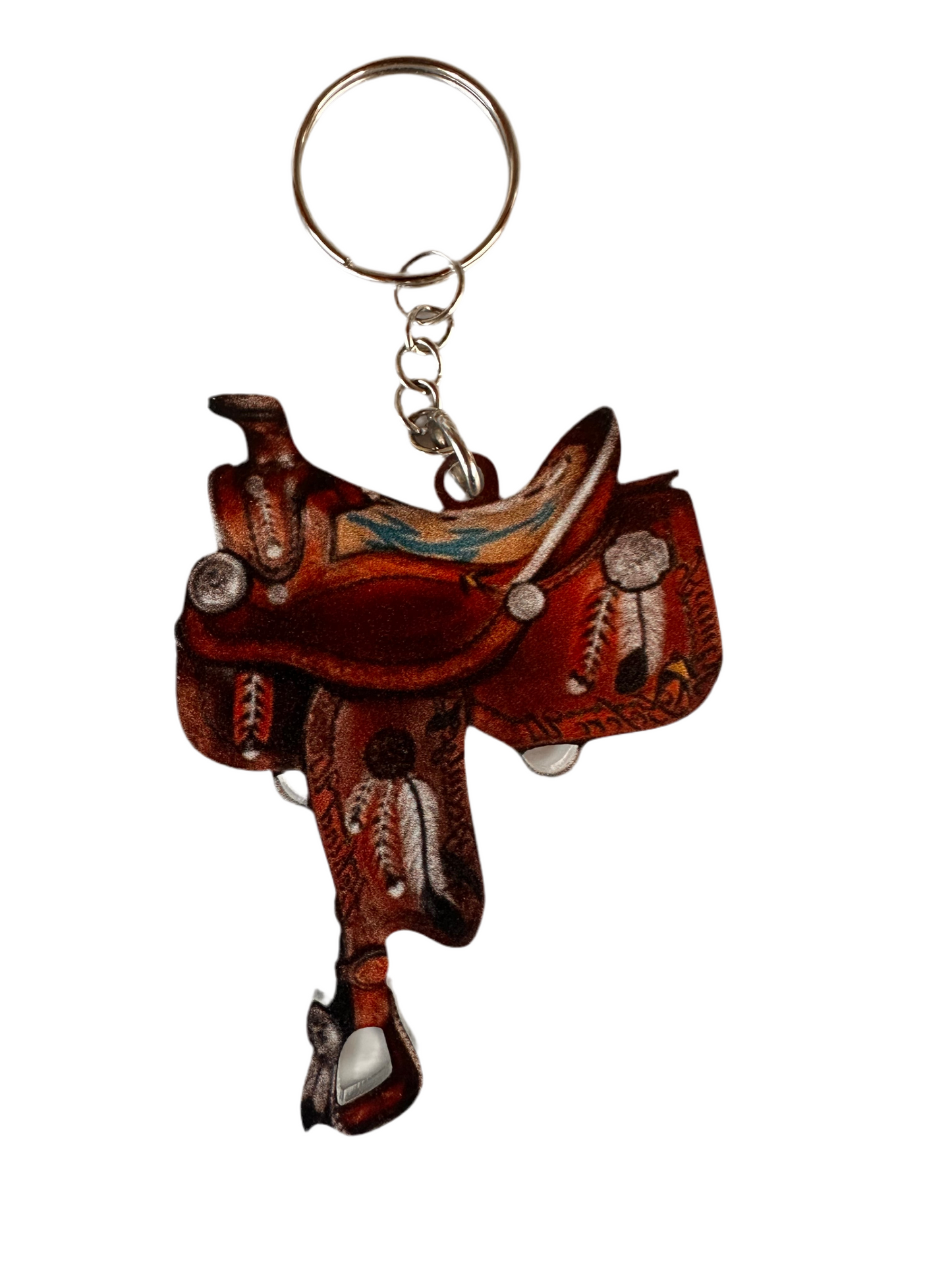 BB’s Country - Horse Saddle Key Ring