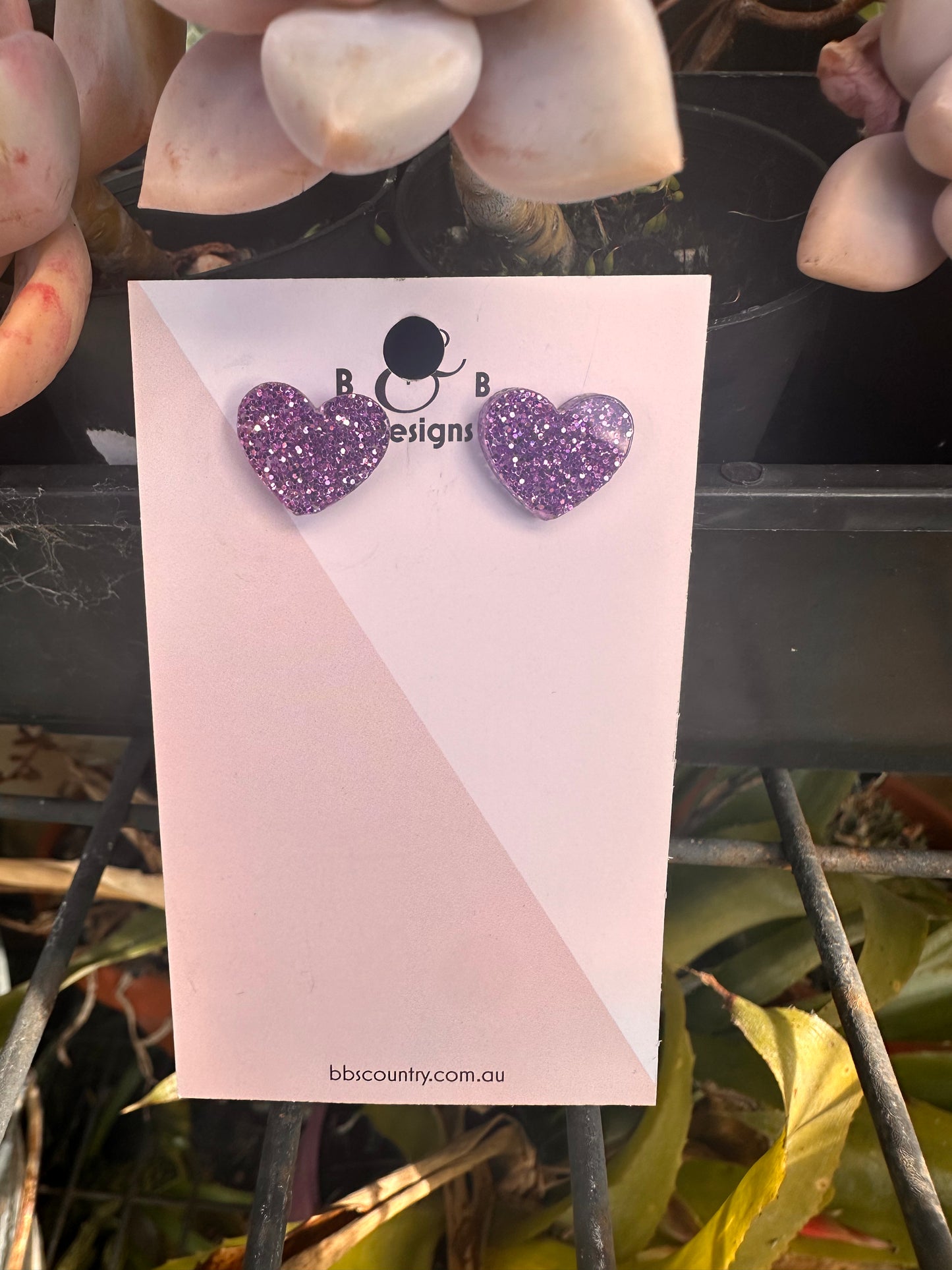 * NEW STYLE* - BB’s Country -Heart Stud