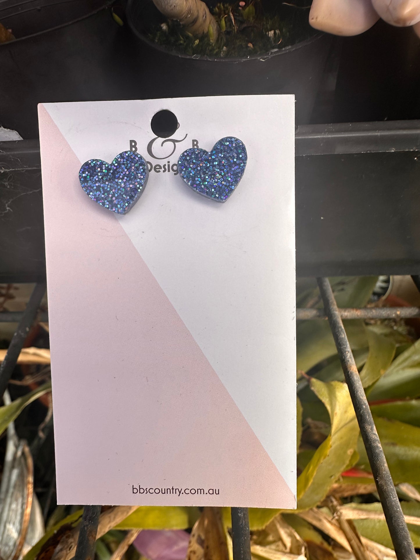 * NEW STYLE* - BB’s Country -Heart Stud