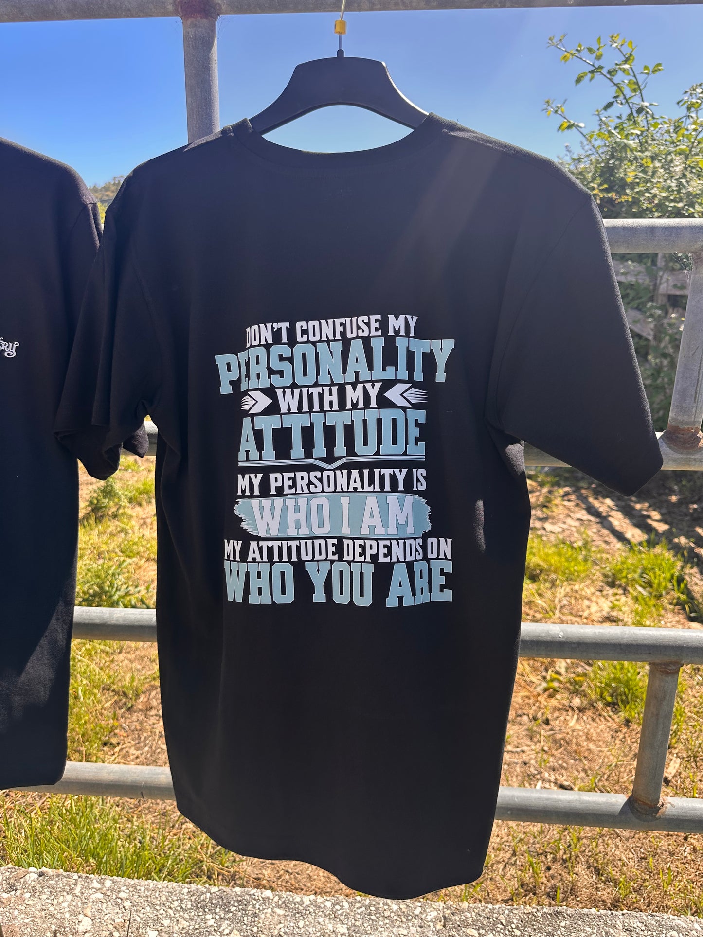 BB’s Country - Don’t Confuse My Personality With My Attitude, My Personality Is Who I Am My Attitude Depends On Who You Are. Tee