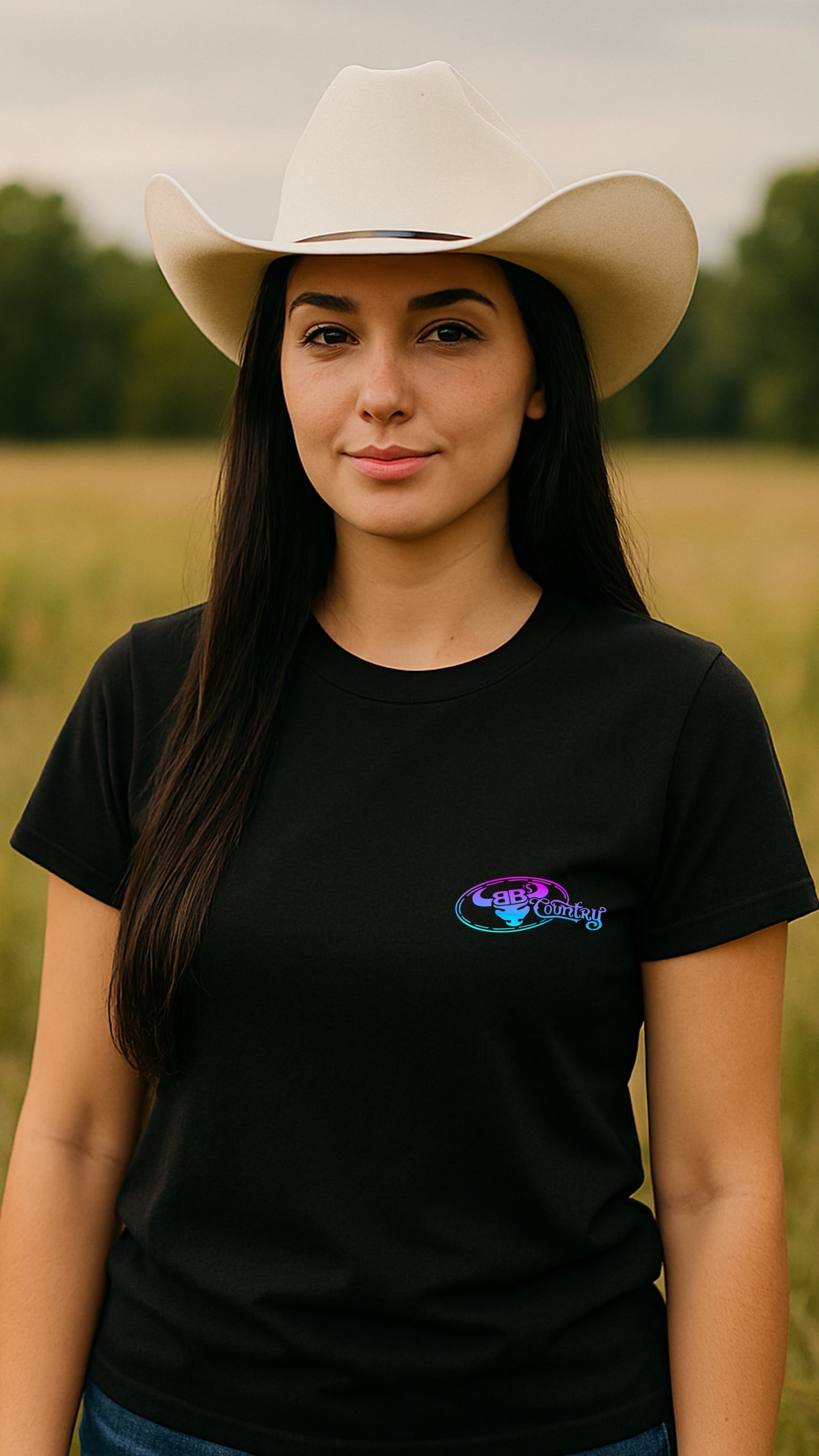 BB’s Country signature - Logo Tee In Gradient