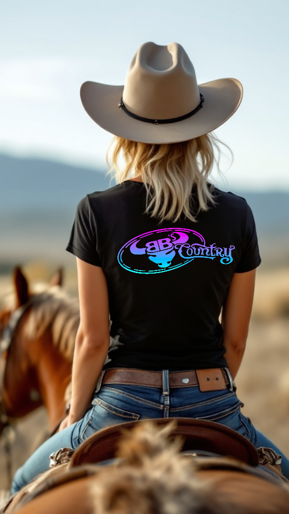 BB’s Country signature - Logo Tee In Gradient