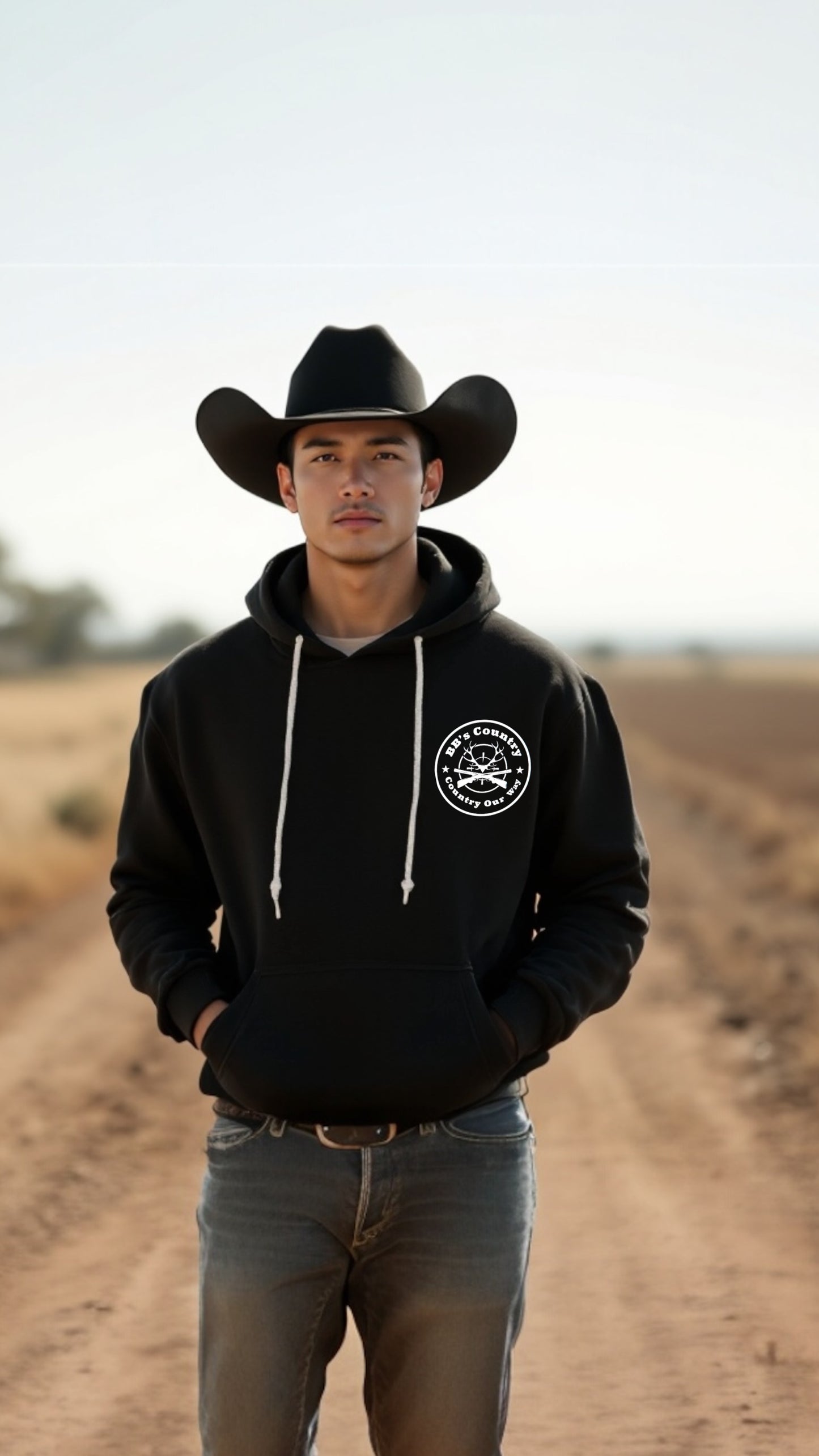 BB’s Country - BB’s Country Round Logo Heavy Weight Hoodie