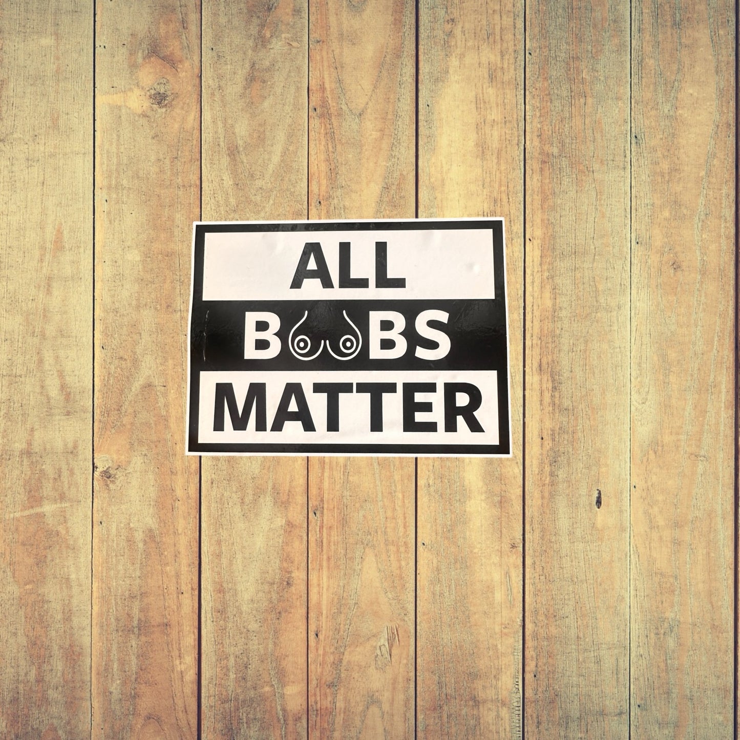 All Boobs Matter Sticker