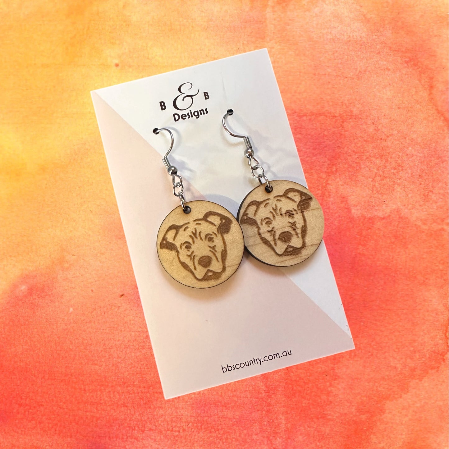 Earring - Pit Bull Dangle