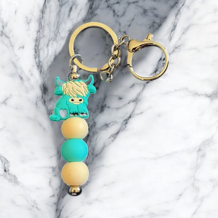 Keyring - Silicone Bead