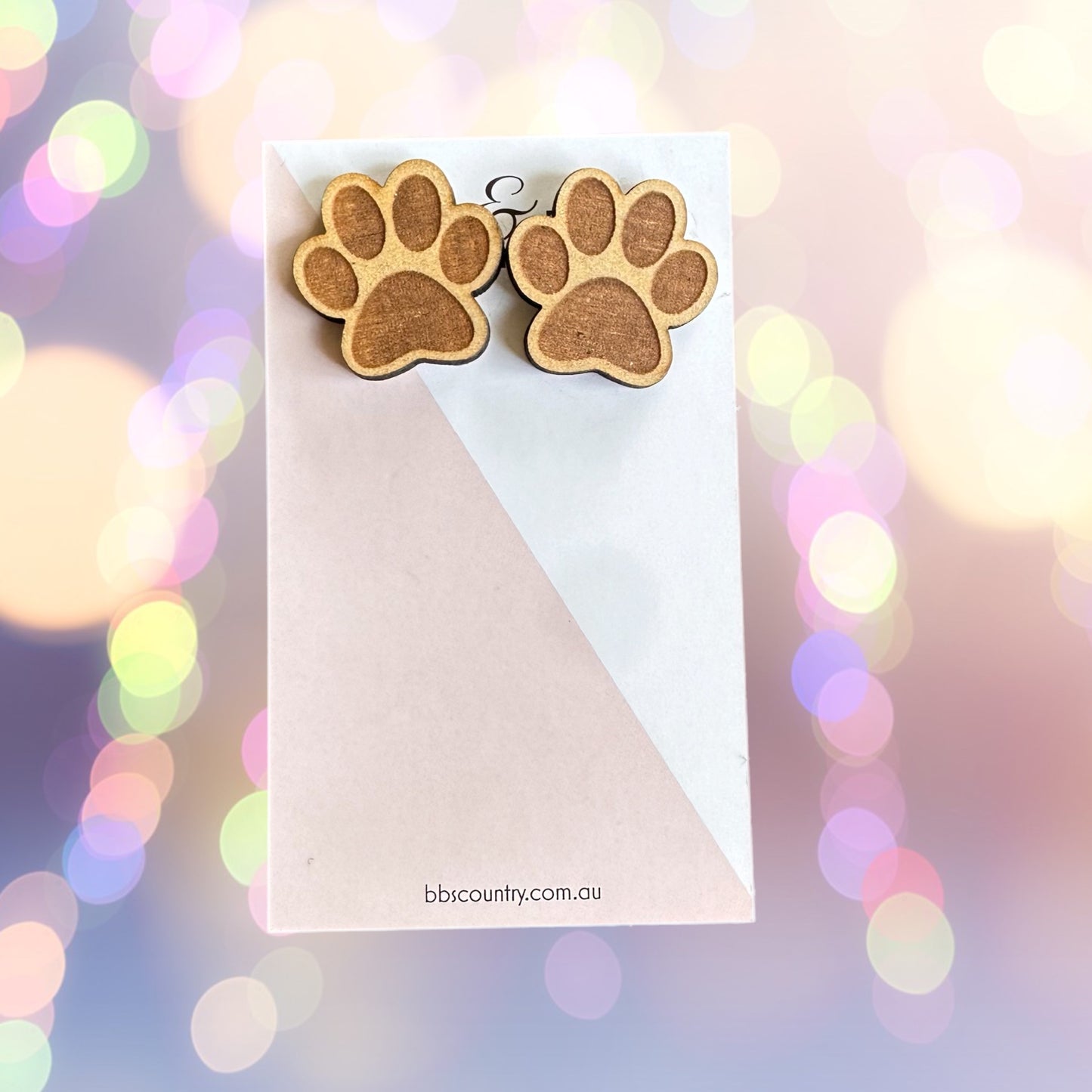 Earring - Animal Paws Stud