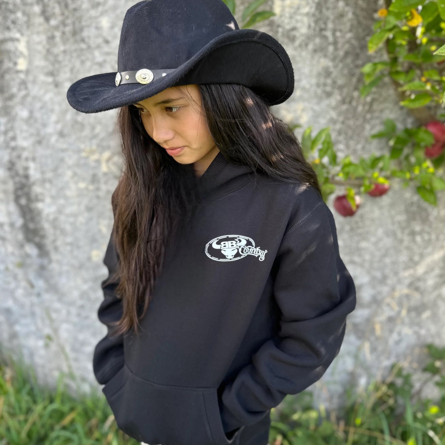 BB’s Country - Kid's Hoodie With White Logo