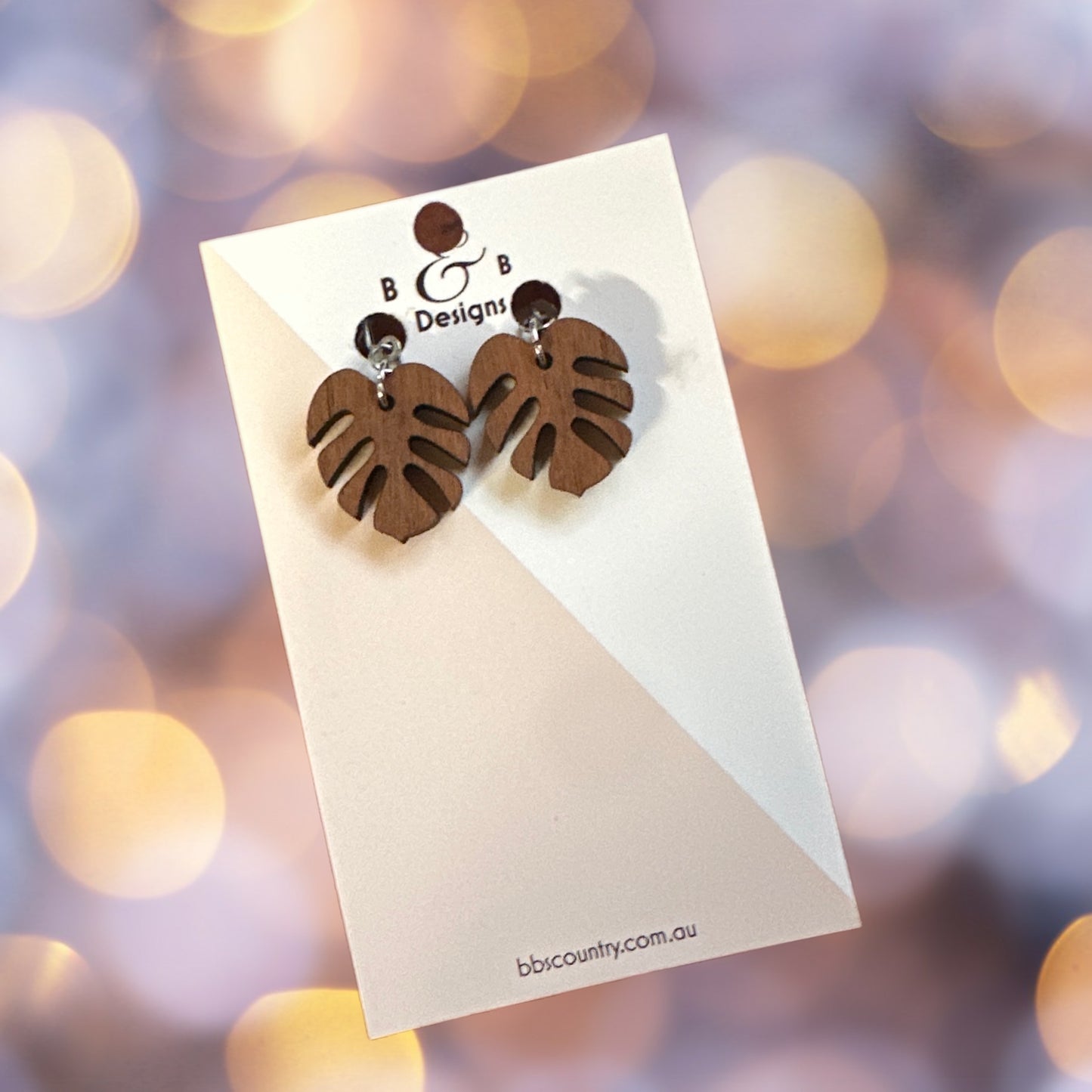 Earring - Monstera Clip On