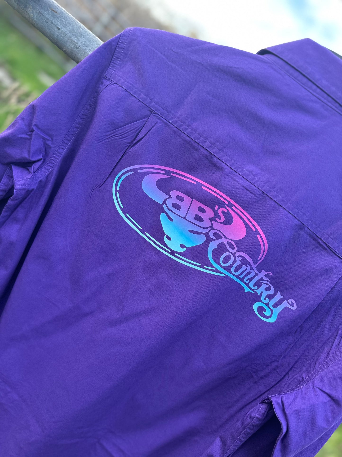 BB’s Country - Purple Gradient Shirt