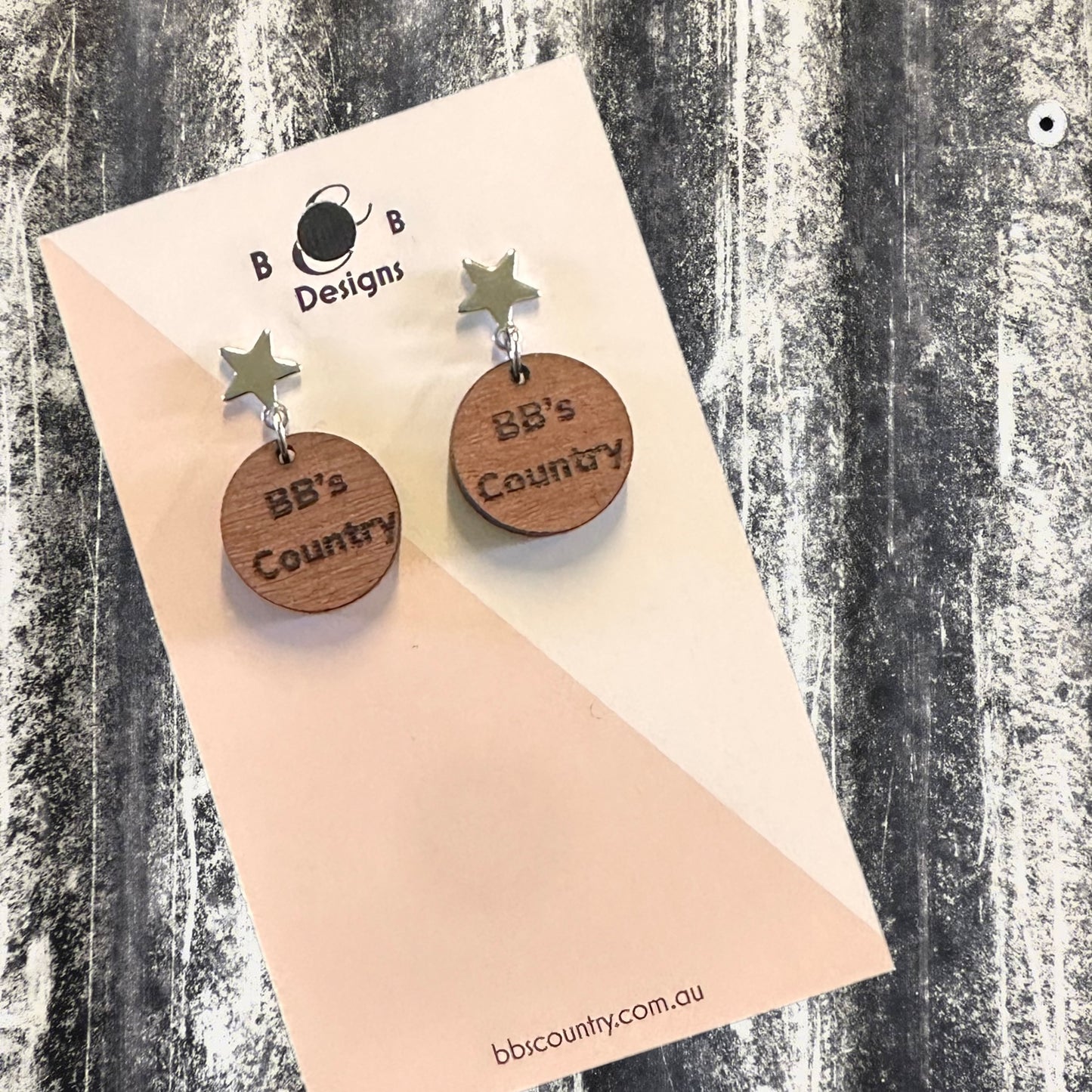 Earring - BB’s Country Stud With Star