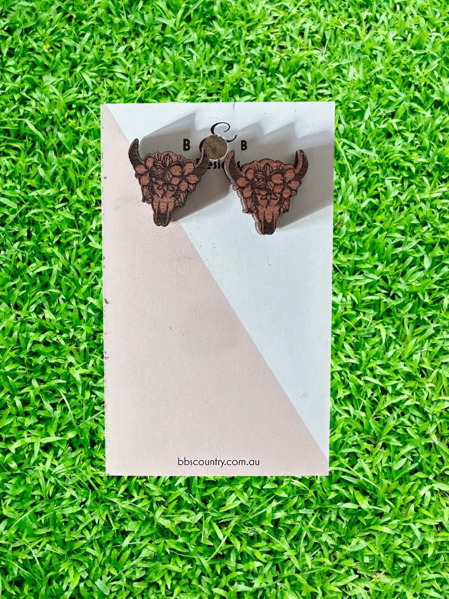 Earring - Boho With Flowers Stud