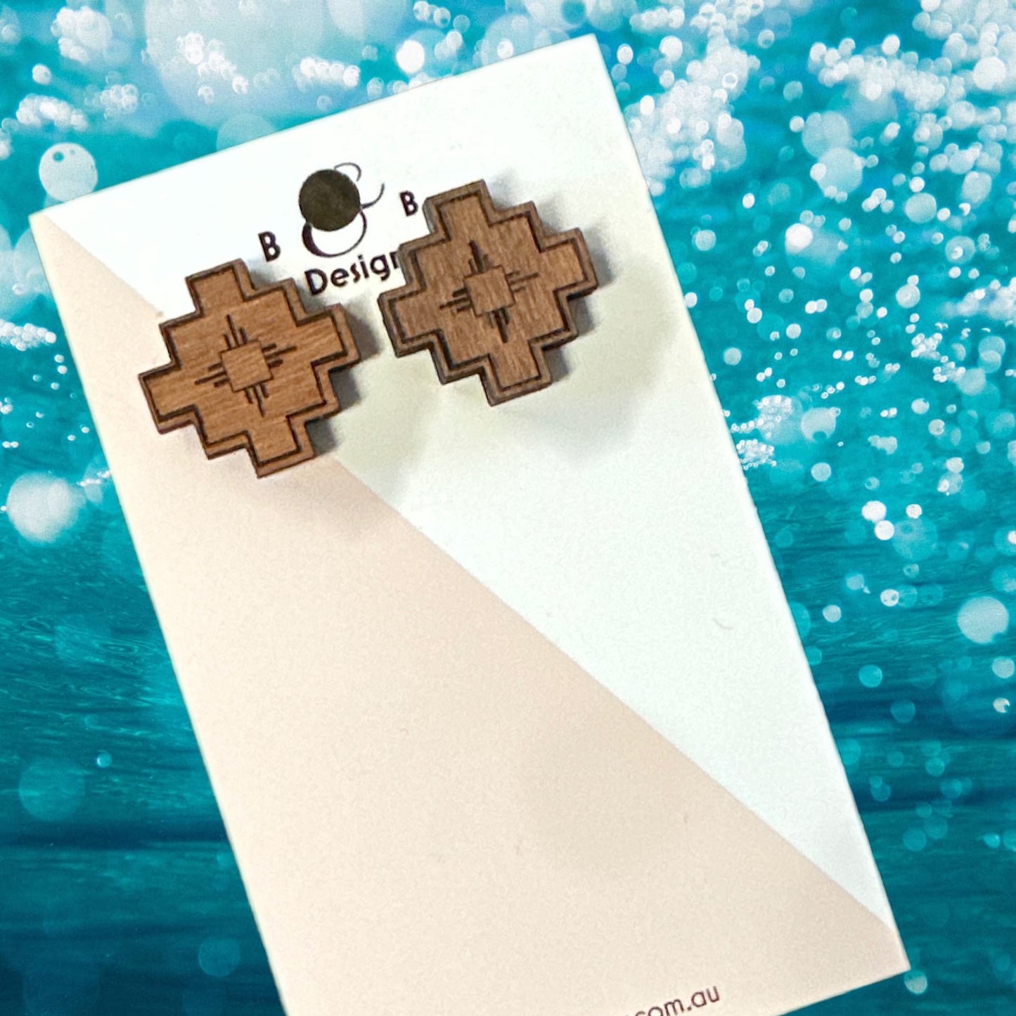 Earring - Boho Cross Stud