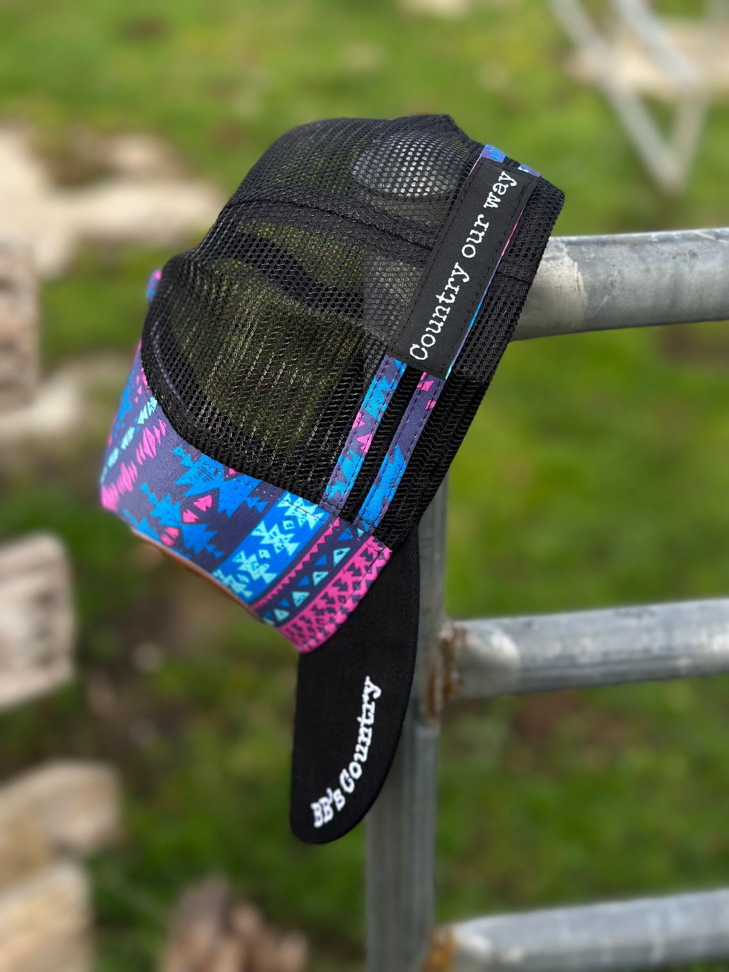 BB’s Country Trucker Cap - Aztec