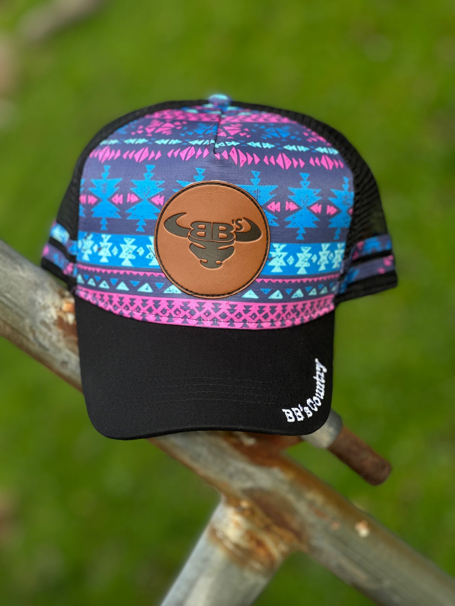 BB’s Country Trucker Cap - Aztec