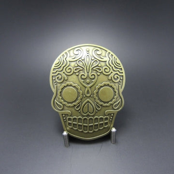 Tattoo Skull Belt Buckle