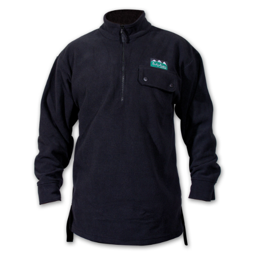 Premium Workman’s Zip Bush shirt Black