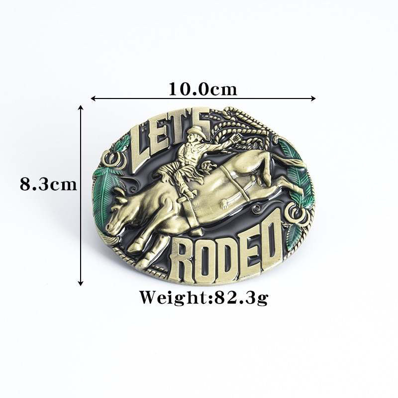 Belt Buckle - Let’s Rodeo
