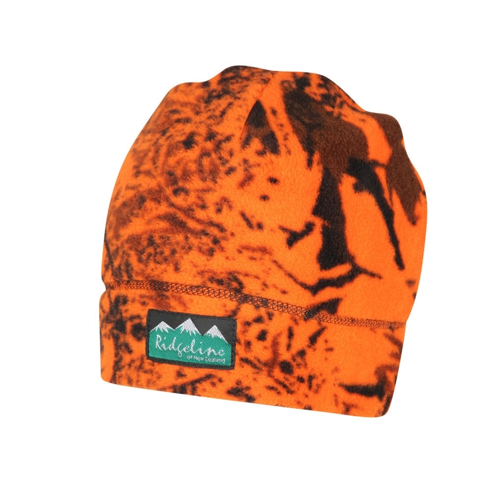 Ridgeline Fleece Beanie Blaze