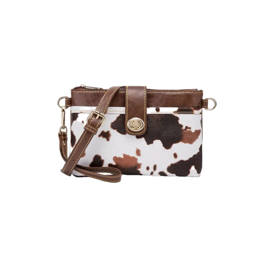BB’s Country - Tan Cow Print Handbag
