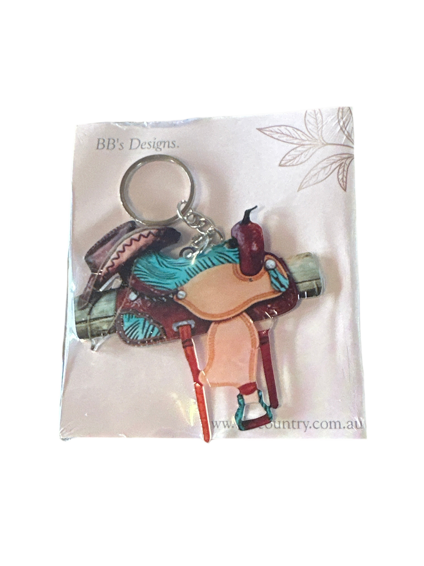Keyring - Horse Saddle