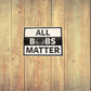 All Boobs Matter Sticker