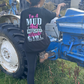 BB’s Country - I’m A Mud & Mascara Kinda Girl Tee - Unisex Loose Fit Pink & Whit