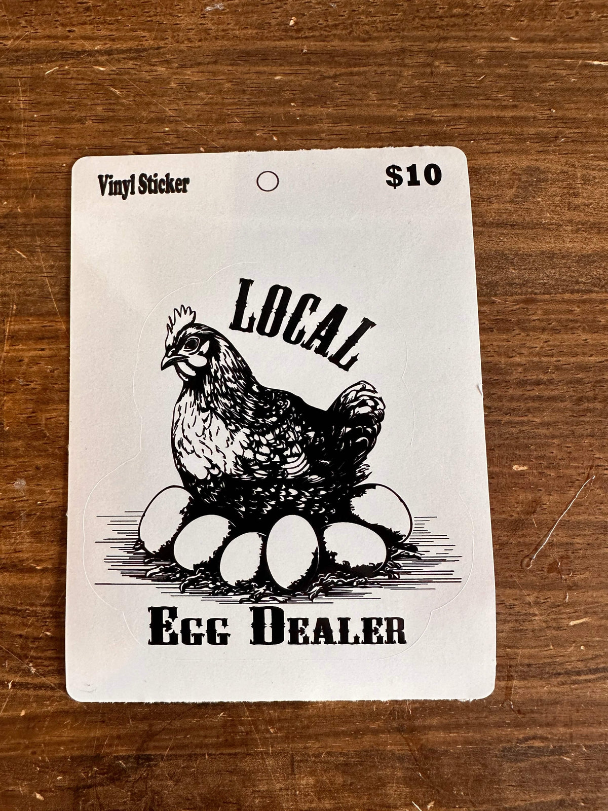Local Egg Dealer Sticker