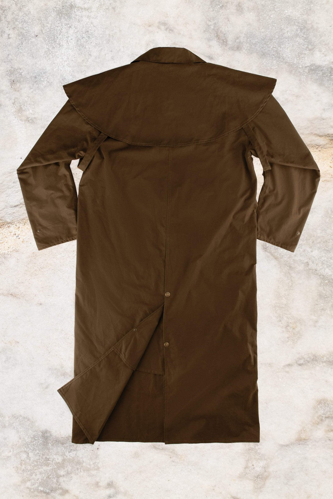 Burke & Wills - Men’s Stockman Long Coat Bronze