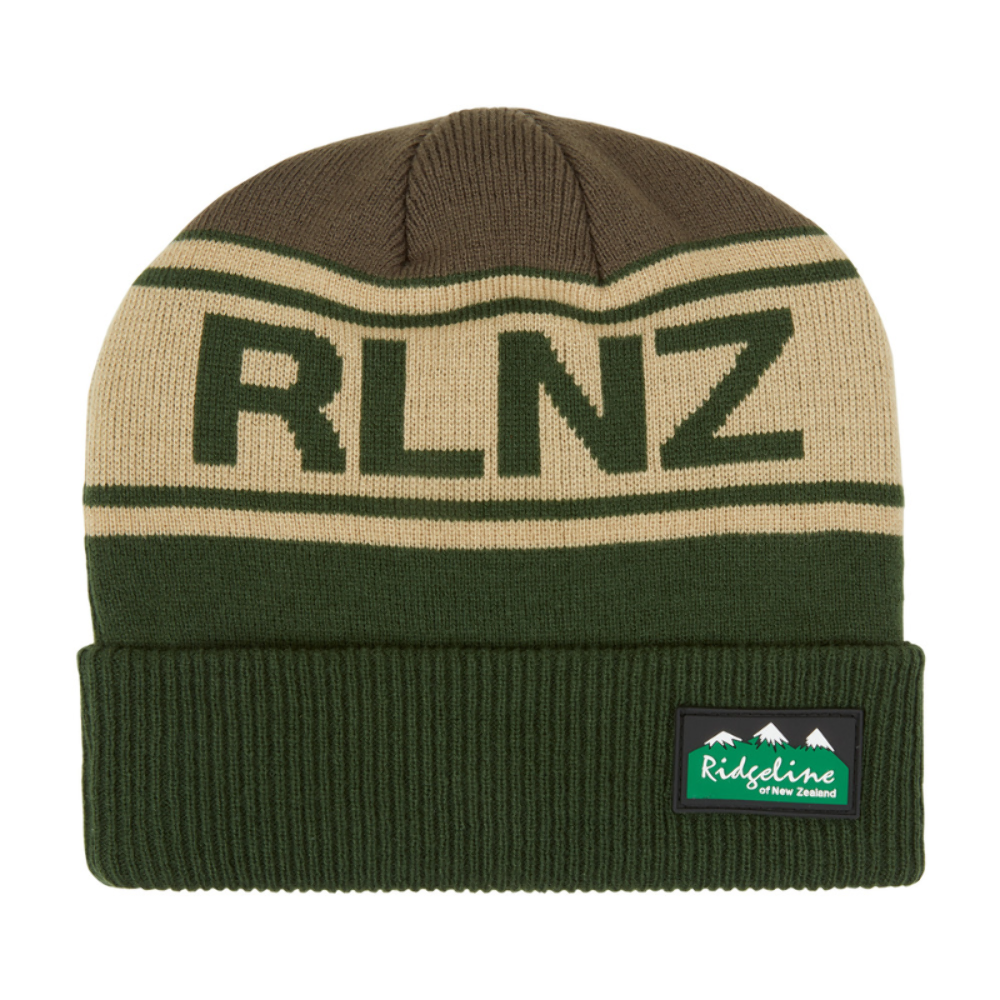 Ridgeline - Knitted Beanie Olive