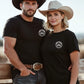 BB’s Country - Gone Hunting Be Back Soon To Go Fishing unisex Tee