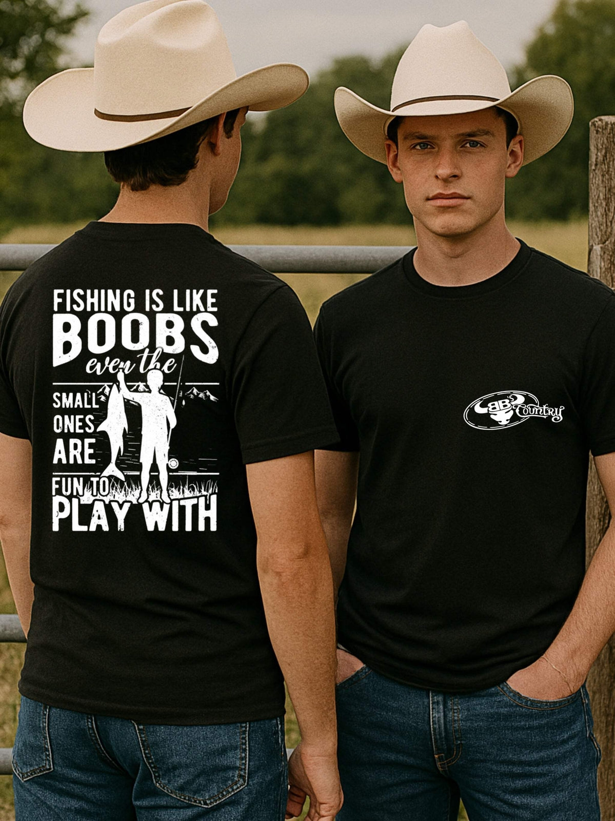 BB’s Country - Fishing Is Like Boobs Unisex Tee
