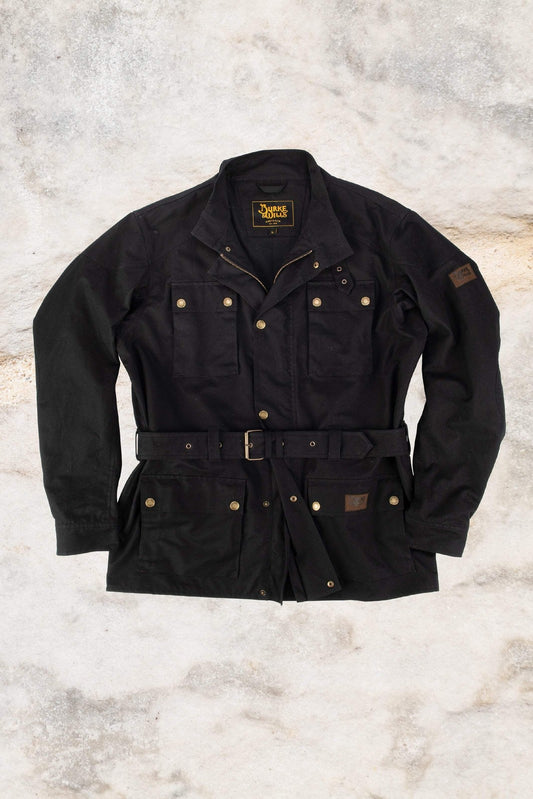 Burke & Wills - Men’s Biker Jacket Black