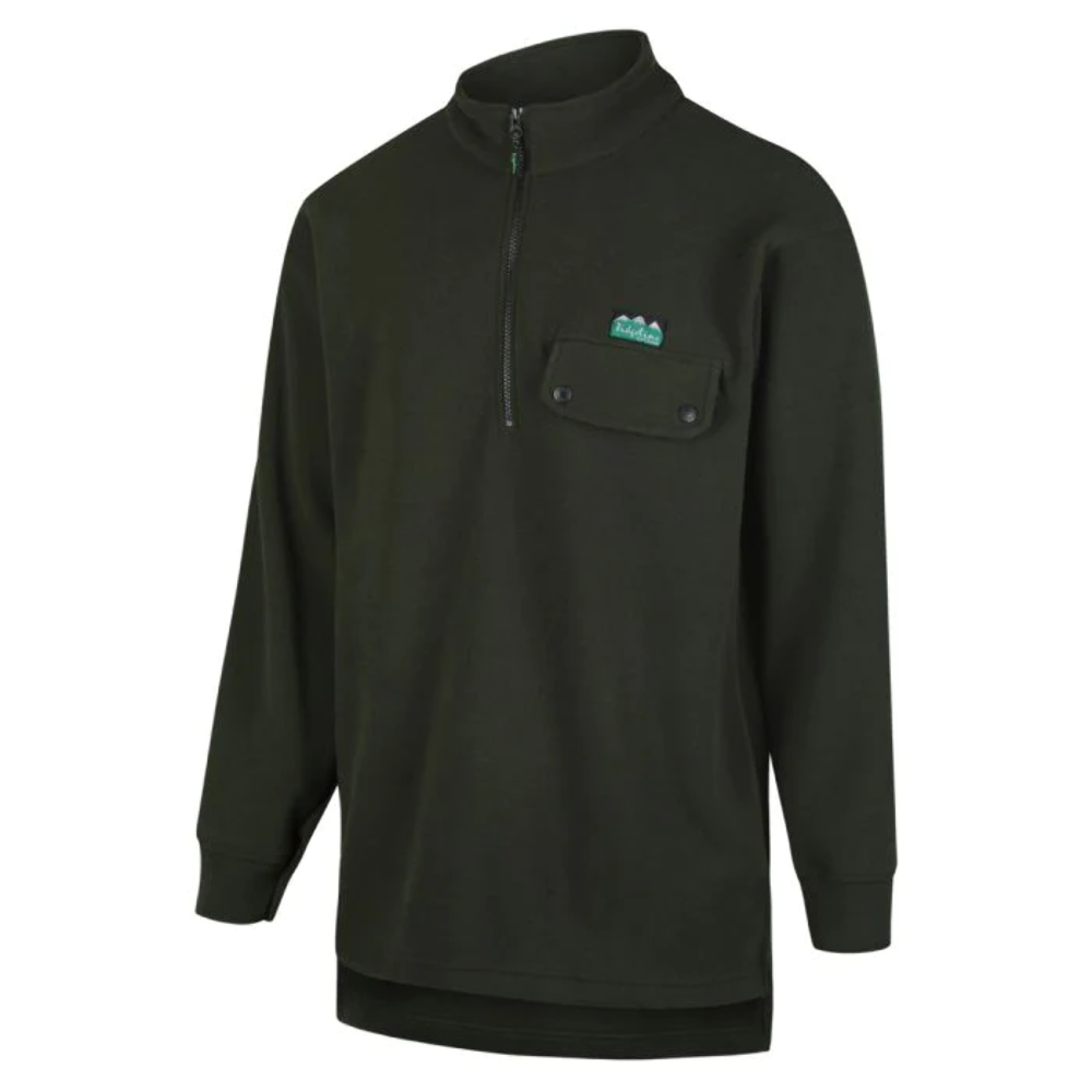 Ridgeline - Premium Workman’s Zip Bush Shirt Olive