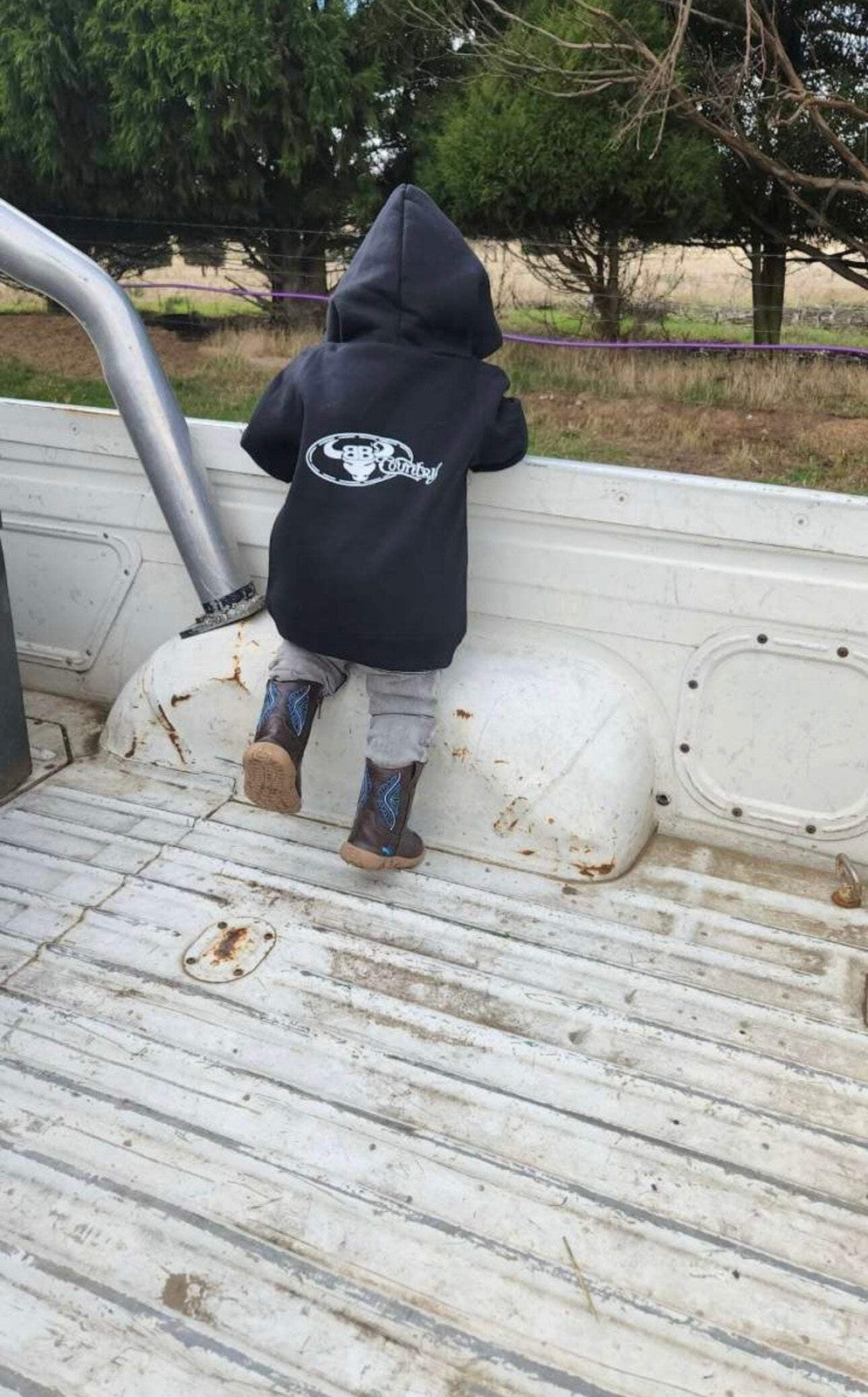BB’s Country - Kid's Hoodie With White Logo