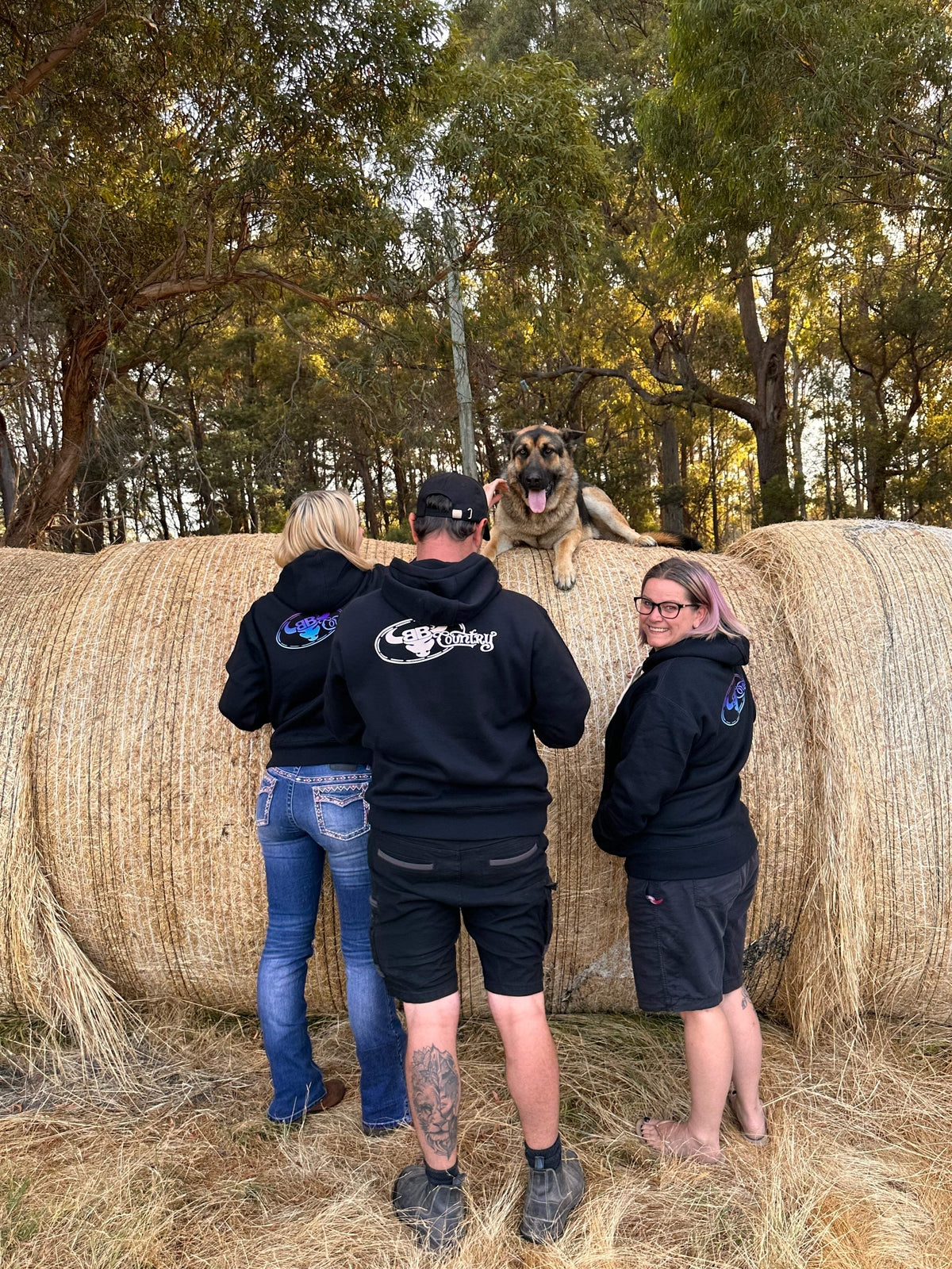 BB’s Country - Signature Unisex Heavy Weight Hoodie With Gradient Logos