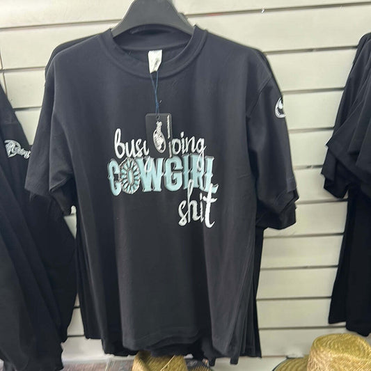 BB’s Country - Busy Doing Cowgirl Shit Tee