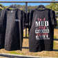 BB’s Country - I’m A Mud & Mascara Kinda Girl Hot Pink & White Print Tee