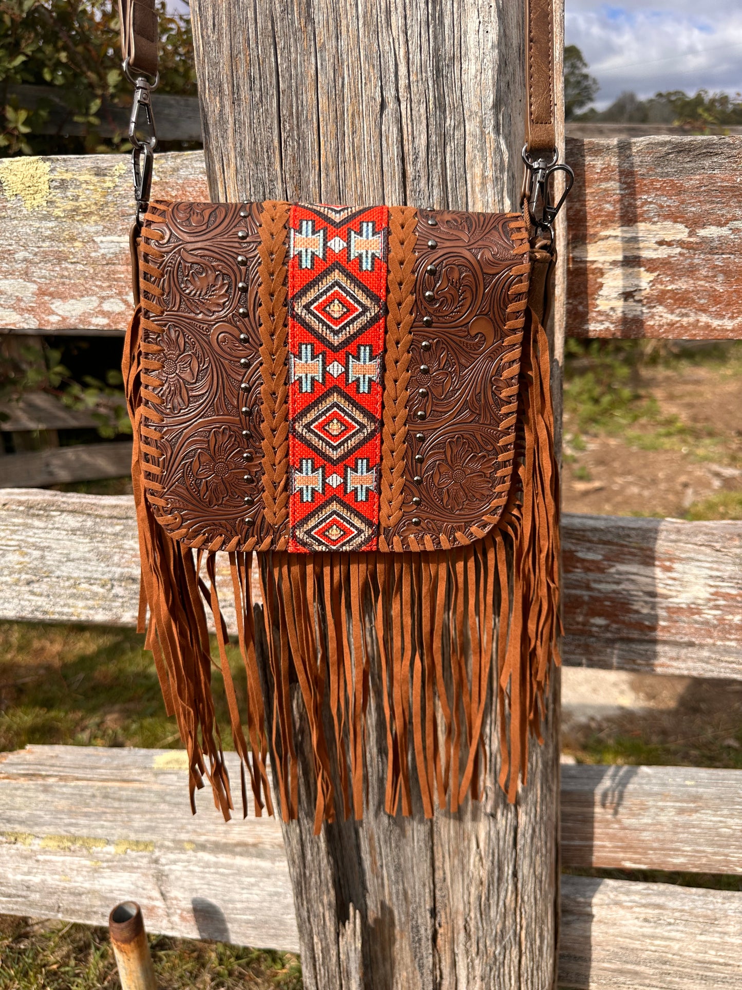 BB’s Country - Tooled Handbag