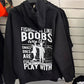 Fishing Is Like Boobs Even The small Ones Are Fun To Play With Heavy Weight Hoodie              (Pre - Order)