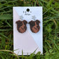 Earring - Collie Dog Stud With Star