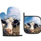 BB’s Country - Cow Oven Mit Set