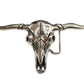 Belt Buckle - Bull Skull