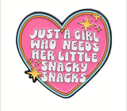 BB’s Country - Hat Pin Just A Girl Needs Little Snacky Snacks