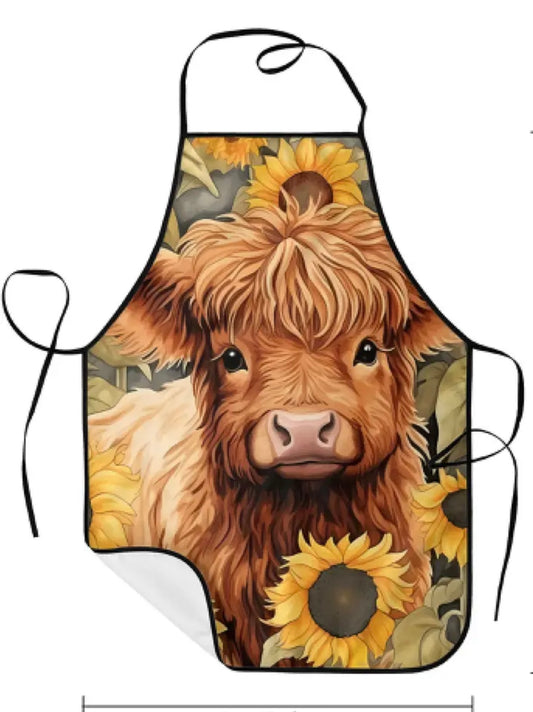 BB’s Country - Novelty Highland Cow Apron
