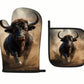 BB’s Country - Bull 3 Oven Mit Set