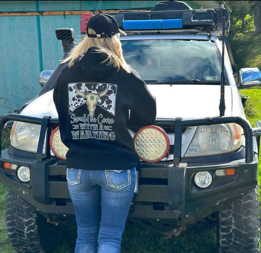 BB’s Country - Shoulve Came With A Warning Unisex Heavy Weight Hoodie