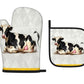BB’s Country - Cow 4 Oven Mit Set